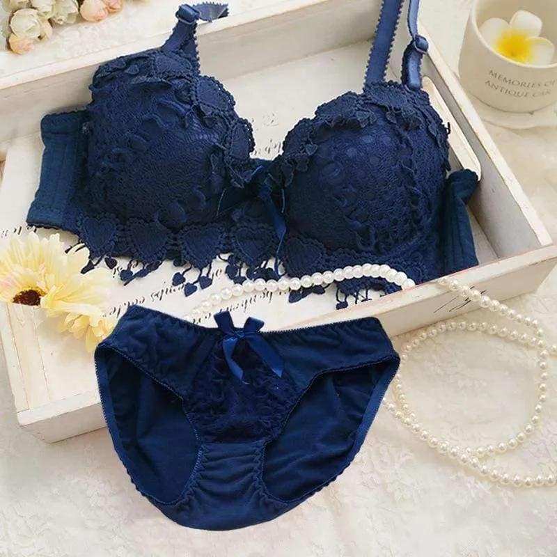 Pubertät Mädchen Teenager Mädchen Unterwäsche BH Set Mädchen BH + Slip Kinder Unterwäsche Kinderkleidung