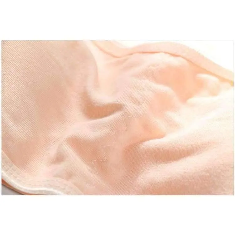 Xnumxpcs / lot kind baumwolle bh für junge mädchen kinder teenager underwear drahtlose kleine ausbildung pubertät bhs unterwäsche kleidung