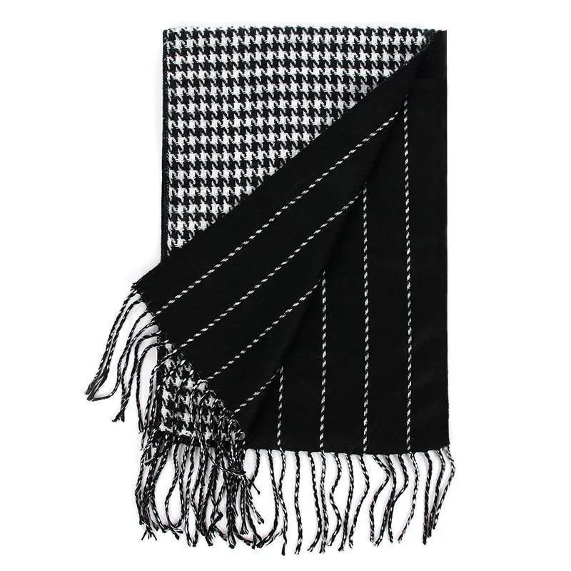 Kaschmir Schal Luxus Marke Klassische Pashmina Schal Frauen Quasten Schals Wraps Herbst Winter