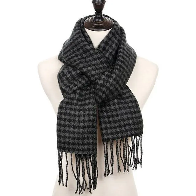 Kaschmir Schal Luxus Marke Klassische Pashmina Schal Frauen Quasten Schals Wraps Herbst Winter