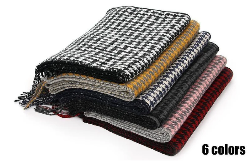 Kaschmir Schal Luxus Marke Klassische Pashmina Schal Frauen Quasten Schals Wraps Herbst Winter