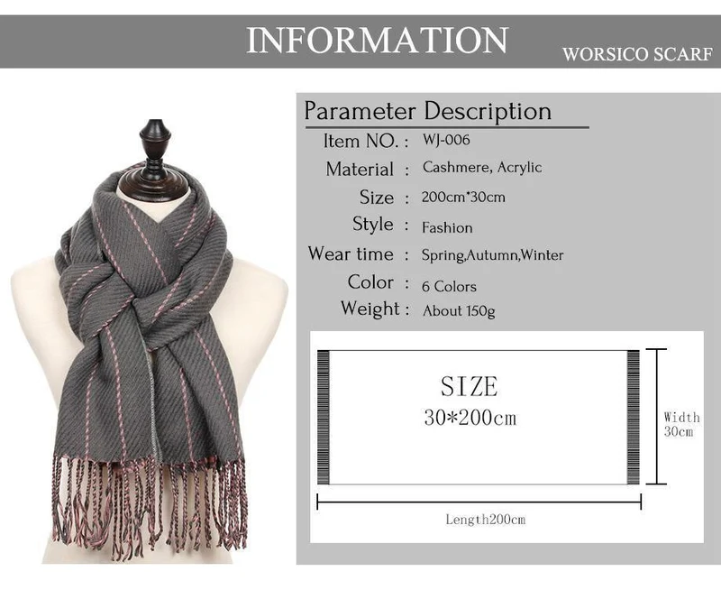 Kaschmir Schal Luxus Marke Klassische Pashmina Schal Frauen Quasten Schals Wraps Herbst Winter
