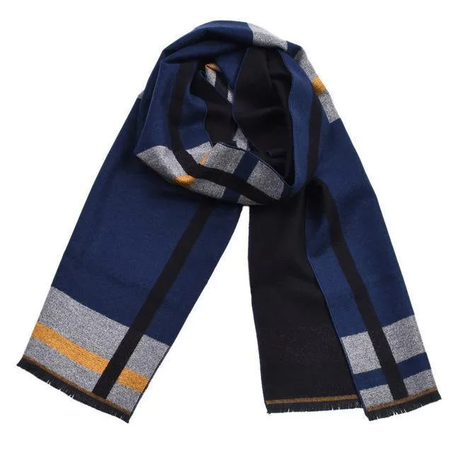 Winter-Kaschmir-Schal-Mann-bunte Quasten-Schals Pashmina-Verpackungs-Schal Bufanda Echarpe