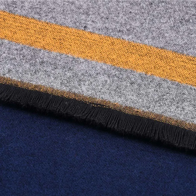 Winter-Kaschmir-Schal-Mann-bunte Quasten-Schals Pashmina-Verpackungs-Schal Bufanda Echarpe