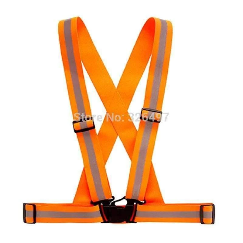Reflektierende Warnwestenstreifen für den Baustellenverkehr Sichtbarkeit im Lager Sicherheitsjacke Reflektierende Streifen Arbeitskleidung Uniformen