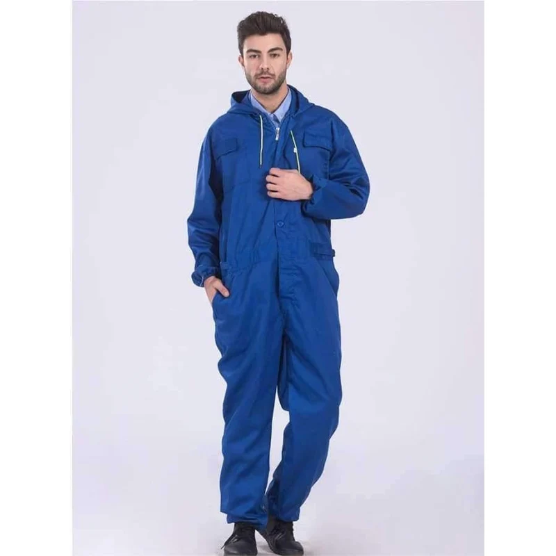 Dunkelblaue Arbeitskleidung Overalls Herren Arbeitshosen Bauuniformen