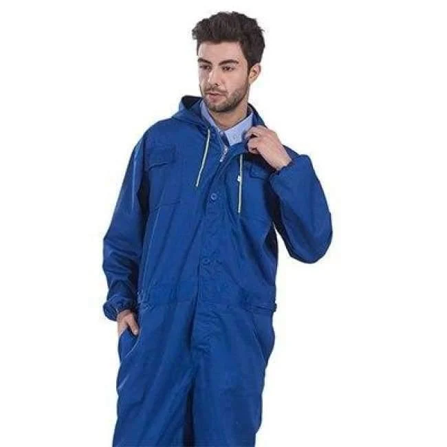 Dunkelblaue Arbeitskleidung Overalls Herren Arbeitshosen Bauuniformen