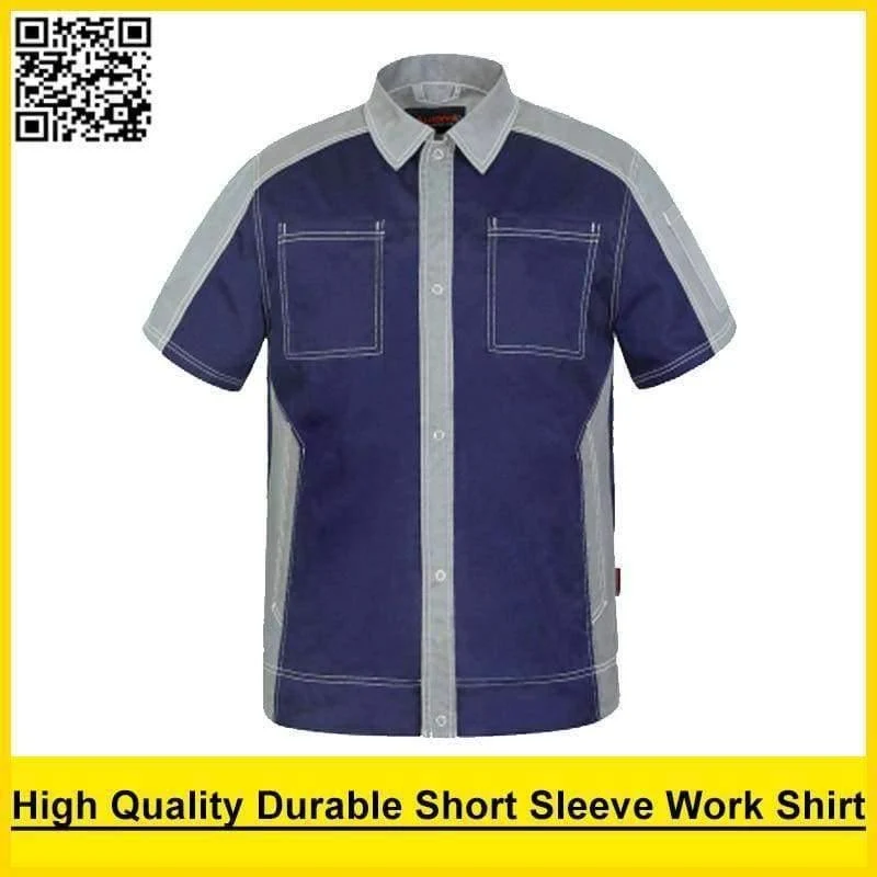 Herren Kurzarm Polo-Shirt Hochwertige Arbeitskleidung Hemd Arbeitshemd Ingenieur Uniform Jacke Mechaniker Polo-Shirt