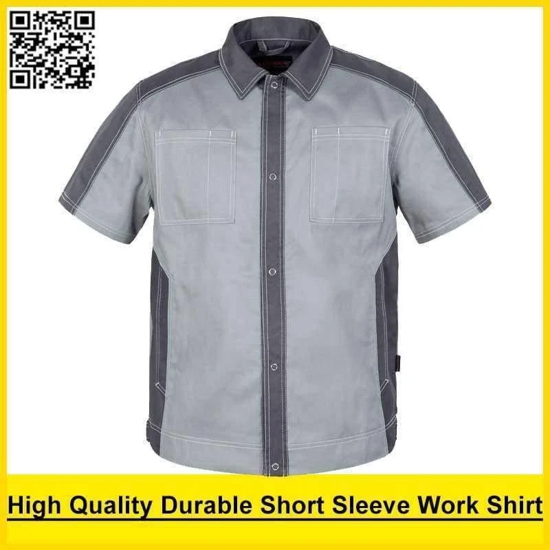 Herren Kurzarm Polo-Shirt Hochwertige Arbeitskleidung Hemd Arbeitshemd Ingenieur Uniform Jacke Mechaniker Polo-Shirt