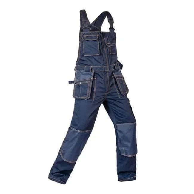 Männer Frauen Arbeitsoveralls Multifunktionale Taschen Mechaniker Strap Overalls Hosen Hochwertige Arbeitskleidung Uniformen