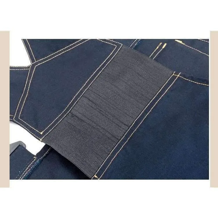 Männer Frauen Arbeitsoveralls Multifunktionale Taschen Mechaniker Strap Overalls Hosen Hochwertige Arbeitskleidung Uniformen
