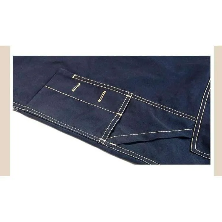 Männer Frauen Arbeitsoveralls Multifunktionale Taschen Mechaniker Strap Overalls Hosen Hochwertige Arbeitskleidung Uniformen