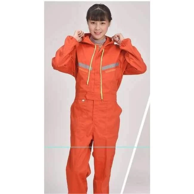 Männer Frauen Overalls Langarm Mit Kapuze Reflektierende Streifen Overalls Auto Reparatur Technik Spray Farbe Arbeitskleidung Arbeits Uniformen