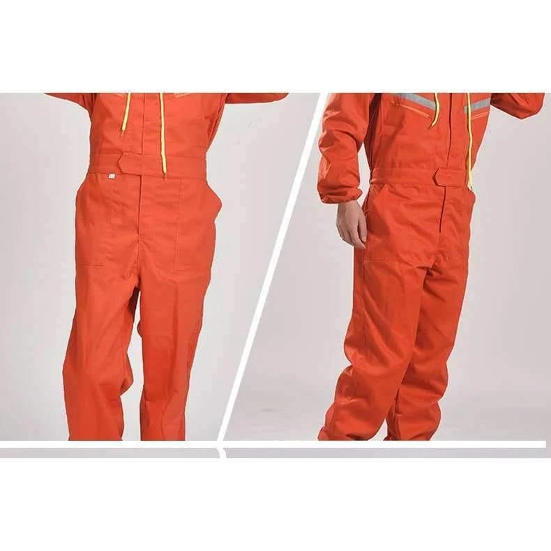 Männer Frauen Overalls Langarm Mit Kapuze Reflektierende Streifen Overalls Auto Reparatur Technik Spray Farbe Arbeitskleidung Arbeits Uniformen
