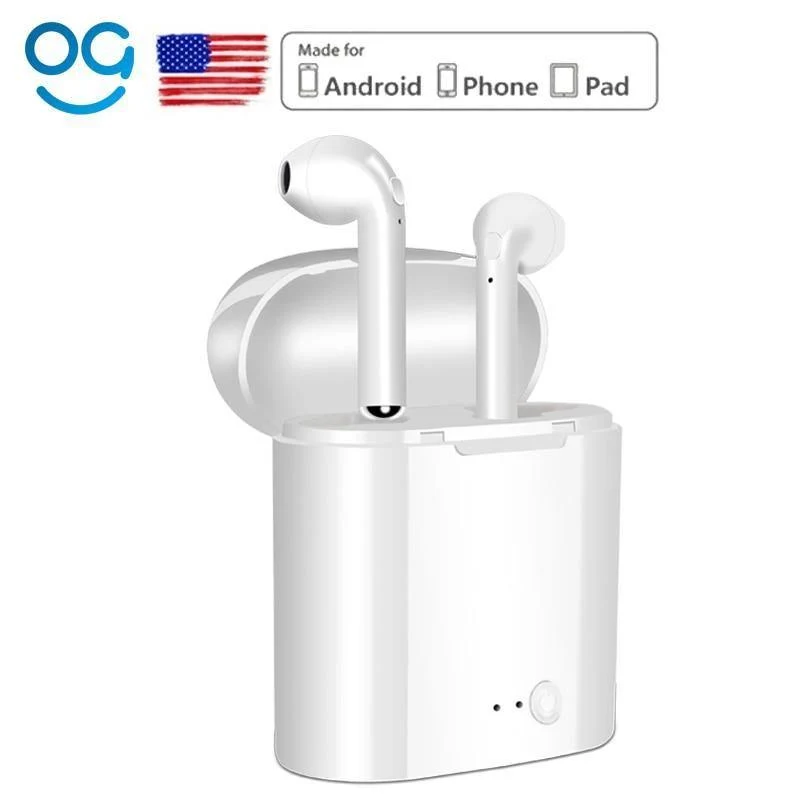 Bluetooth Kopfhörer Kopfhörer Stereo TWS Wireless Headset Telefon Ladegerät im Ohr Air Pods Ohrhörer für Apple iPhone