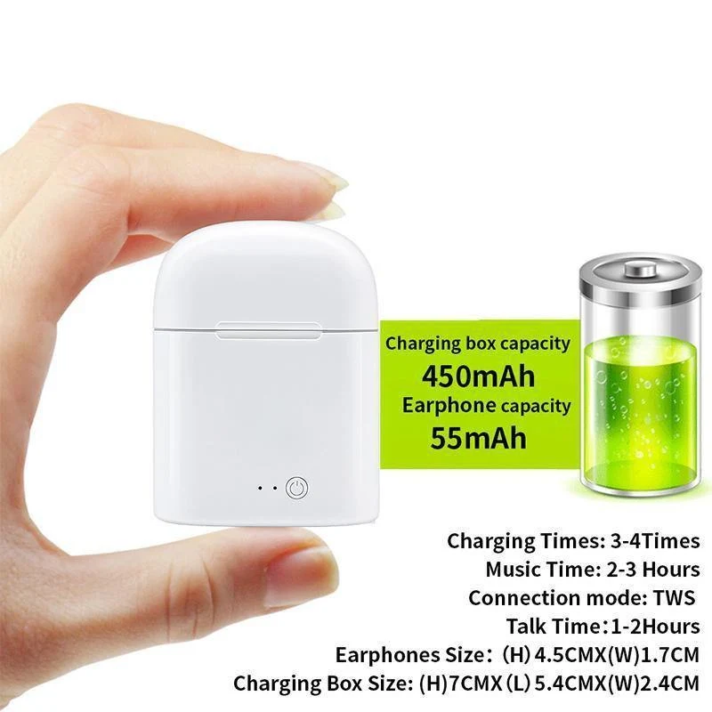 Bluetooth Kopfhörer Kopfhörer Stereo TWS Wireless Headset Telefon Ladegerät im Ohr Air Pods Ohrhörer für Apple iPhone
