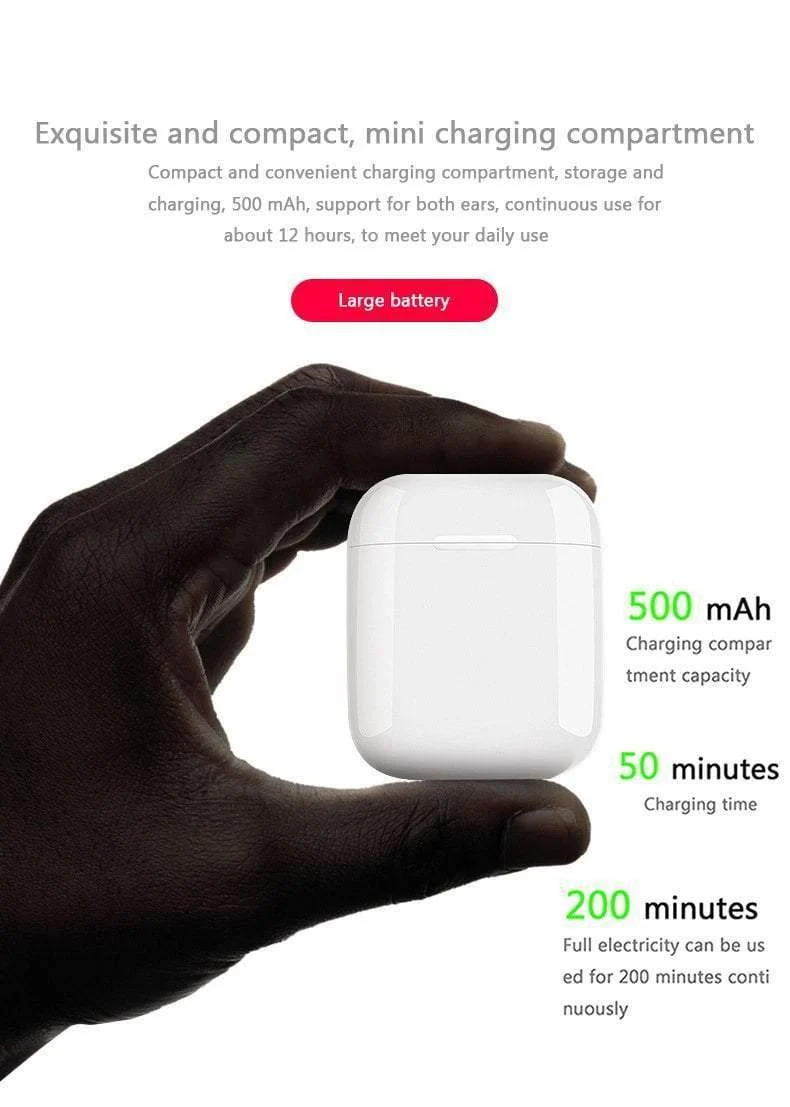 Bluetooth-Kopfhörer Original-Kopfhörer Drahtlose Ohrhörer Headsets Drahtlose Air Pods Für Xiaomi IPhone Android
