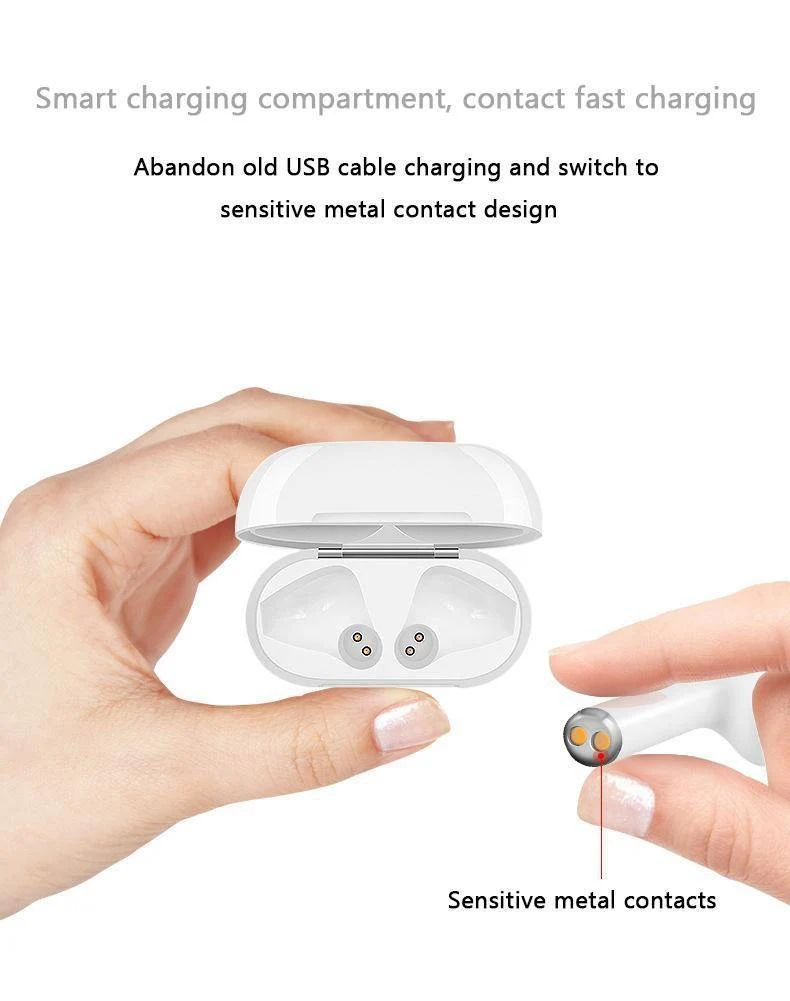 Bluetooth-Kopfhörer Original-Kopfhörer Drahtlose Ohrhörer Headsets Drahtlose Air Pods Für Xiaomi IPhone Android