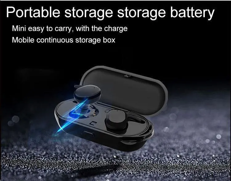 Drahtlose Mini Bluetooth Kopfhörer Für Xiaomi Huawei Mobile Stereo Ohrhörer Sport Ohr Telefon Mit Mic Tragbare Lade Box