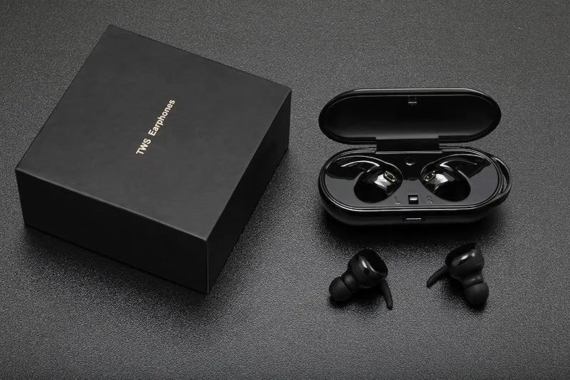 Drahtlose Mini Bluetooth Kopfhörer Für Xiaomi Huawei Mobile Stereo Ohrhörer Sport Ohr Telefon Mit Mic Tragbare Lade Box