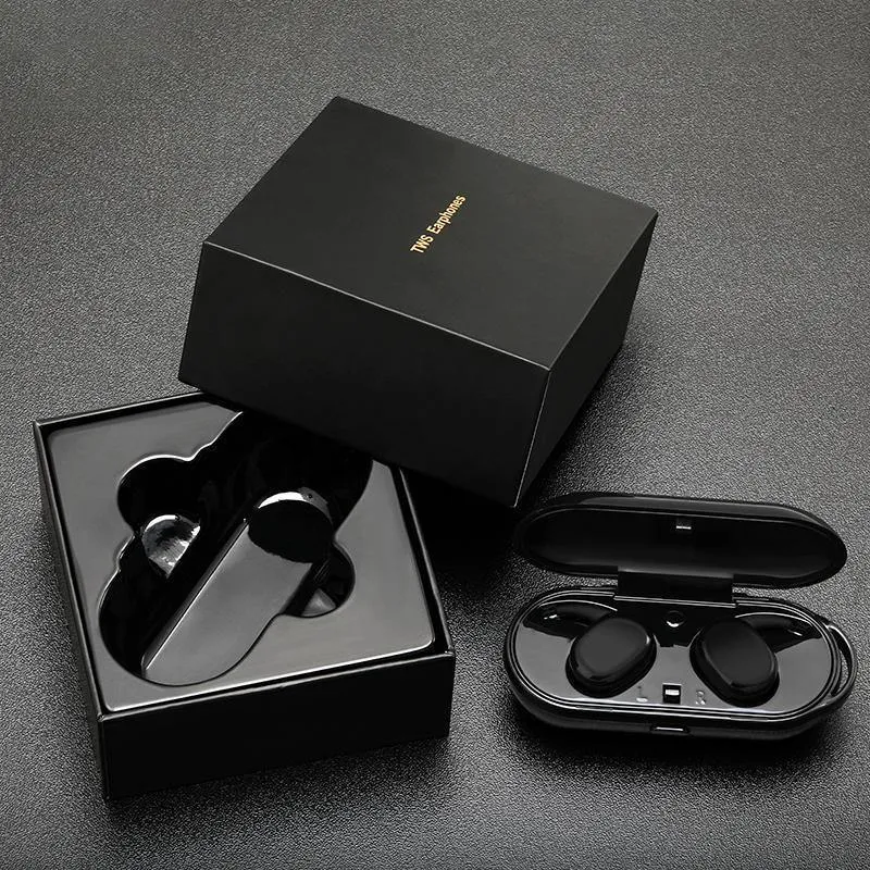 Drahtlose Mini Bluetooth Kopfhörer Für Xiaomi Huawei Mobile Stereo Ohrhörer Sport Ohr Telefon Mit Mic Tragbare Lade Box