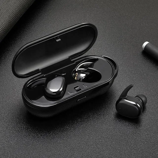 Drahtlose Mini Bluetooth Kopfhörer Für Xiaomi Huawei Mobile Stereo Ohrhörer Sport Ohr Telefon Mit Mic Tragbare Lade Box