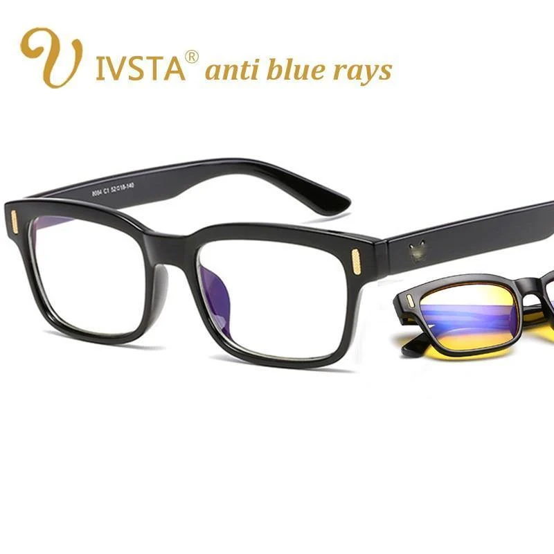 Anti Blue Rays Computer Brille Männer Blue Light Gaming Brille Schutz Myopie