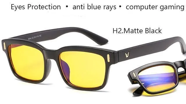 Anti Blue Rays Computer Brille Männer Blue Light Gaming Brille Schutz Myopie