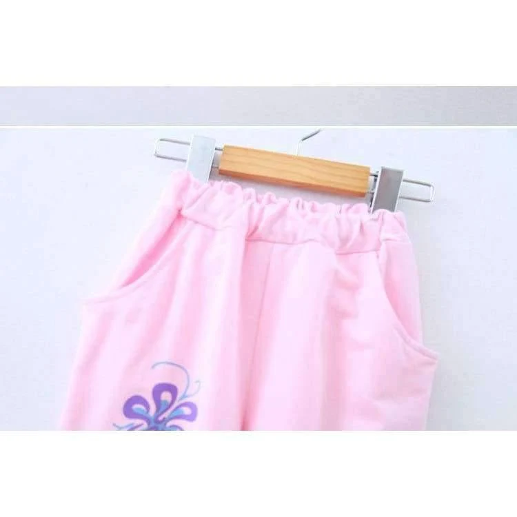 Herbst Teenager Mädchen Kleidung Sets Baby Mädchen Schöne Blume Candy Farbe Sport Anzüge Kinder Baumwolle Jogging Set Kinder Kleidung