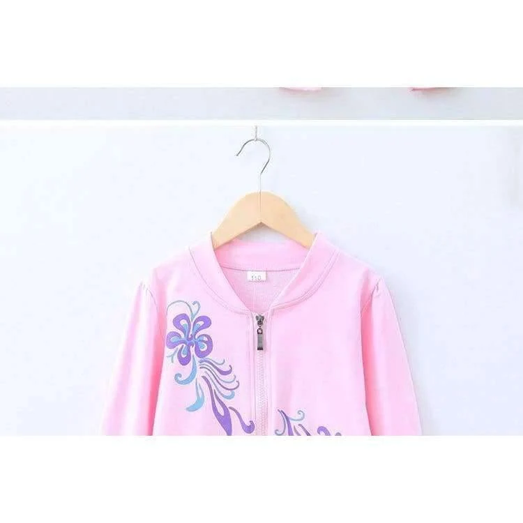 Herbst Teenager Mädchen Kleidung Sets Baby Mädchen Schöne Blume Candy Farbe Sport Anzüge Kinder Baumwolle Jogging Set Kinder Kleidung