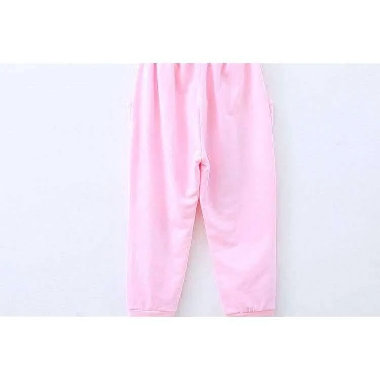 Herbst Teenager Mädchen Kleidung Sets Baby Mädchen Schöne Blume Candy Farbe Sport Anzüge Kinder Baumwolle Jogging Set Kinder Kleidung