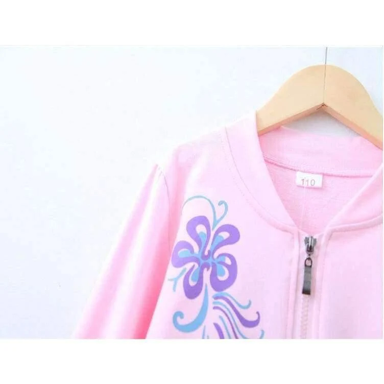 Herbst Teenager Mädchen Kleidung Sets Baby Mädchen Schöne Blume Candy Farbe Sport Anzüge Kinder Baumwolle Jogging Set Kinder Kleidung