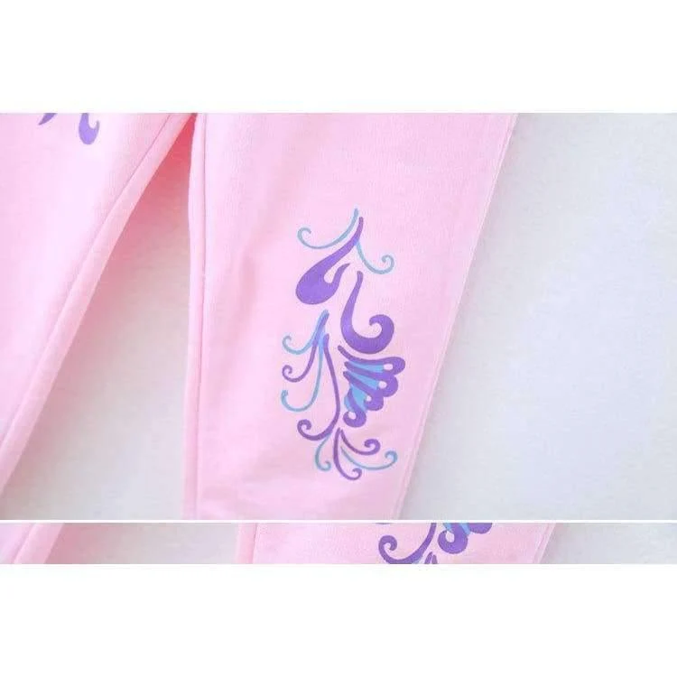 Herbst Teenager Mädchen Kleidung Sets Baby Mädchen Schöne Blume Candy Farbe Sport Anzüge Kinder Baumwolle Jogging Set Kinder Kleidung