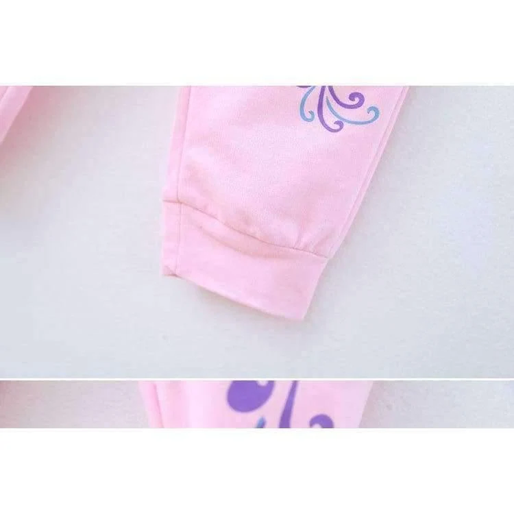Herbst Teenager Mädchen Kleidung Sets Baby Mädchen Schöne Blume Candy Farbe Sport Anzüge Kinder Baumwolle Jogging Set Kinder Kleidung