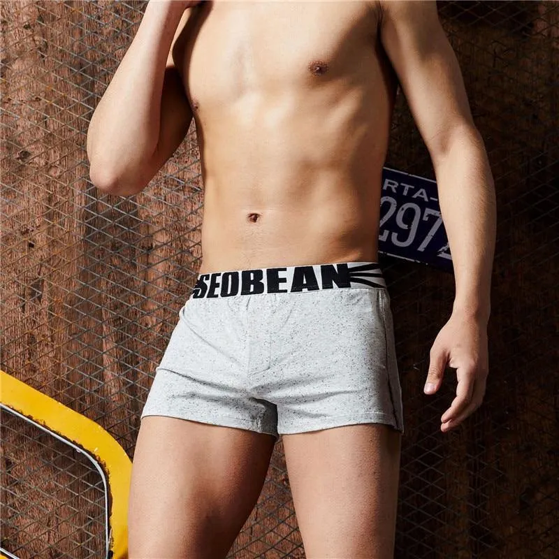 Unterwäsche für Herren, Schlafhose aus 100 % Baumwolle, Shorts für Herren, Pyjamas, Boxershorts, modische Lounges, Heimkleidung