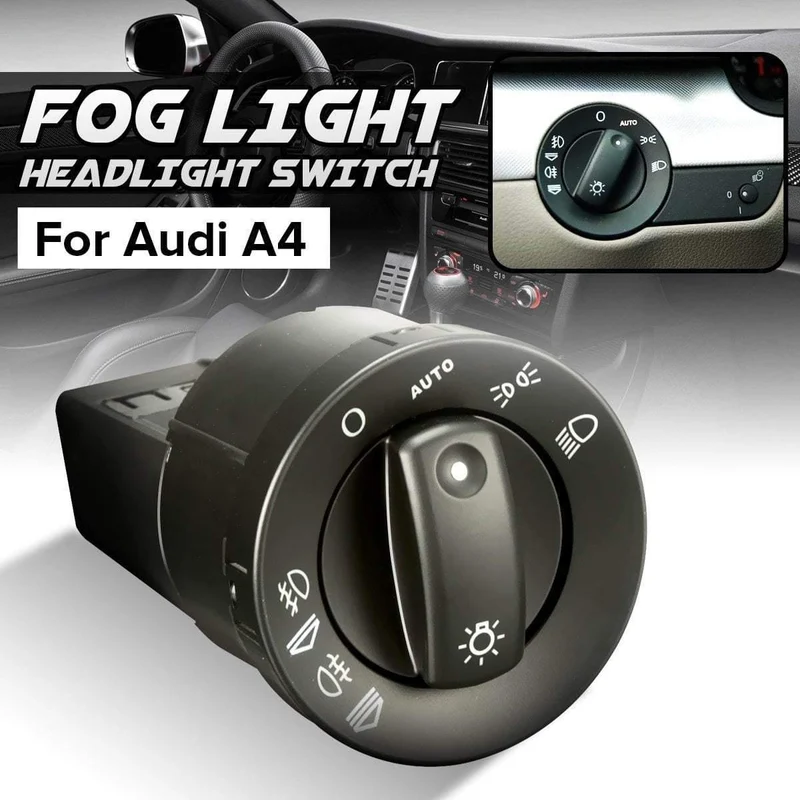 Nebelschlusslicht-Scheinwerferschalter für Rücklichter für Audi A4 8E B6 B7 8E0941531B AUTO Schalter Ersatzteile