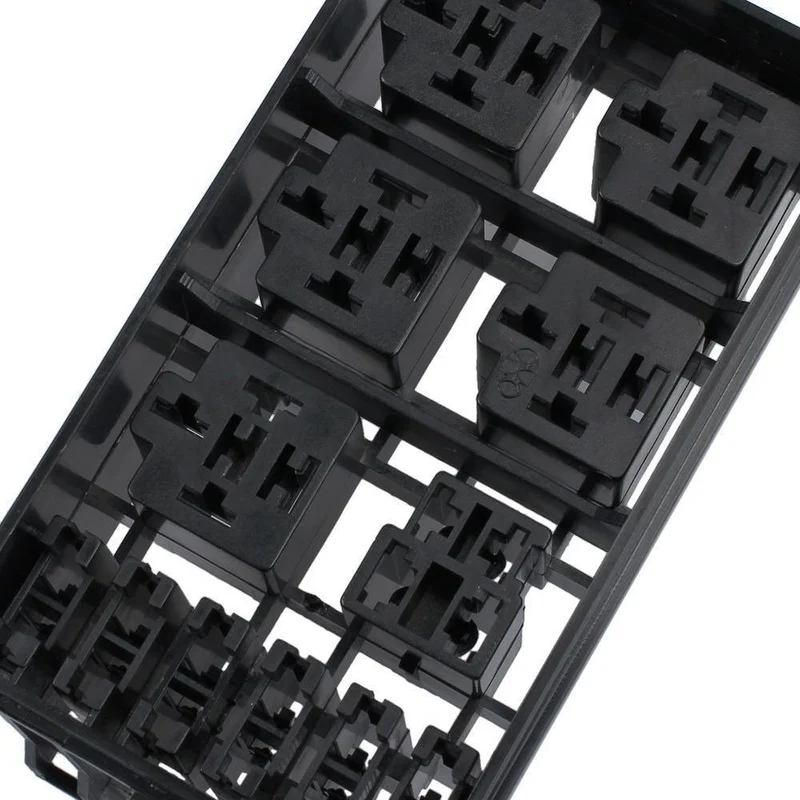 Sicherungskasten Auto 6 Relaisblockhalter 5 Road Fit Für Auto & Kofferraum ATV Versicherung Auto Ersatzteile