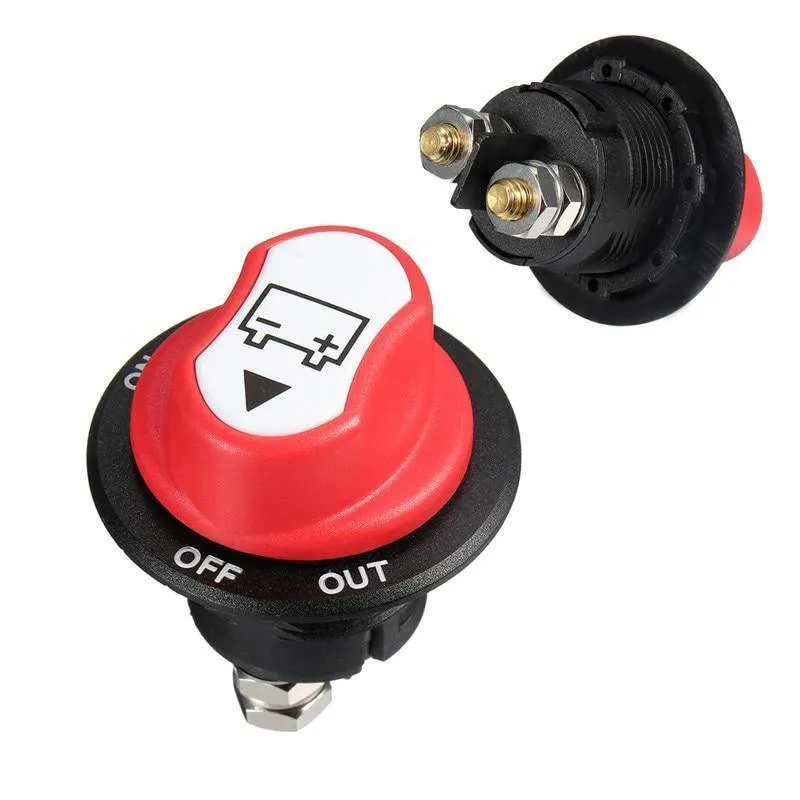 Universal Auto Batterie Isolator Master Schalter Ein Aus 12-24V Wasserdichte Auto Boot Lkw Cutoff Power Gerät Auto ersatz Teile