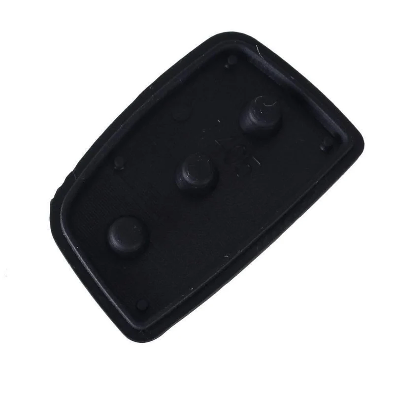 50 teile/los Auto Teile Ersatz Gummi Fall Auto Key Pad Für Hyundai 3 Tasten Key Shell Blank Abdeckung