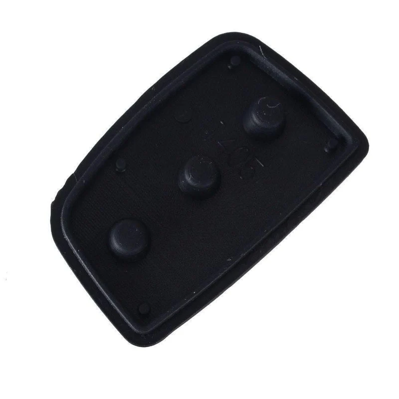 50 teile/los Auto Teile Ersatz Gummi Fall Auto Key Pad Für Hyundai 3 Tasten Key Shell Blank Abdeckung