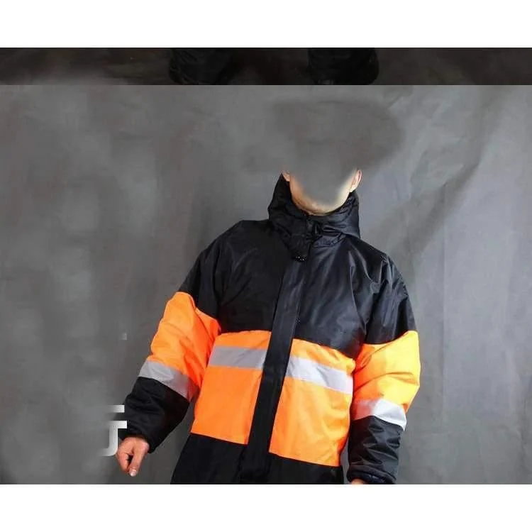 Winterarbeitskleidung Outdoor Wärmeschutz Uniformen Herren Baumwolle Gepolsterte Sicherheitskleidung Dicke warme Arbeitskleidung
