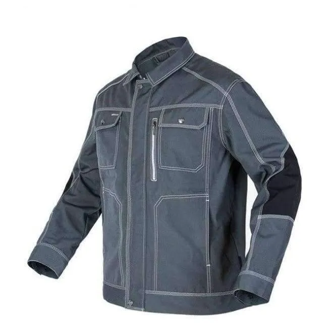 Herren-Arbeitsjacke, hochwertige, langärmlige Arbeitskleidung mit mehreren Taschen, Uniformen, Arbeitsjacken für männliche Mechaniker