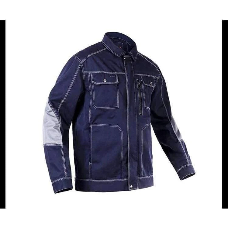 Herren-Arbeitsjacke, hochwertige, langärmlige Arbeitskleidung mit mehreren Taschen, Uniformen, Arbeitsjacken für männliche Mechaniker