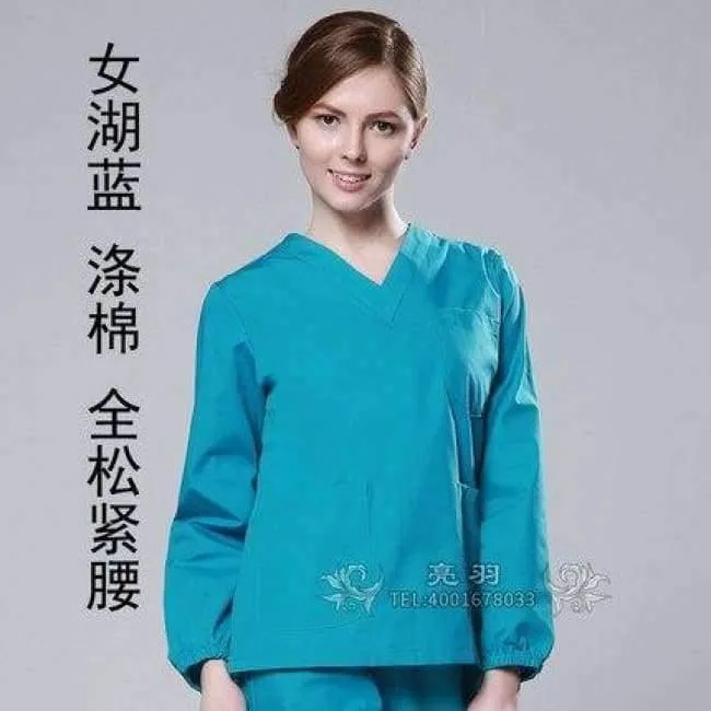 Günstige Langarm-OP-Uniformen-Sets für Damen und Herren, medizinische Unisex-Uniformen im Großhandel, OP-Peeling-Sets, Krankenhaus-OP-Kleidung
