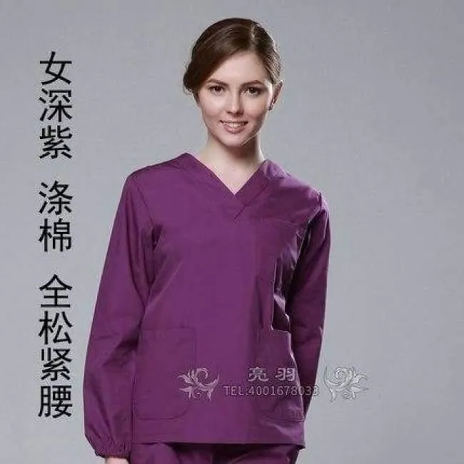 Günstige Langarm-OP-Uniformen-Sets für Damen und Herren, medizinische Unisex-Uniformen im Großhandel, OP-Peeling-Sets, Krankenhaus-OP-Kleidung