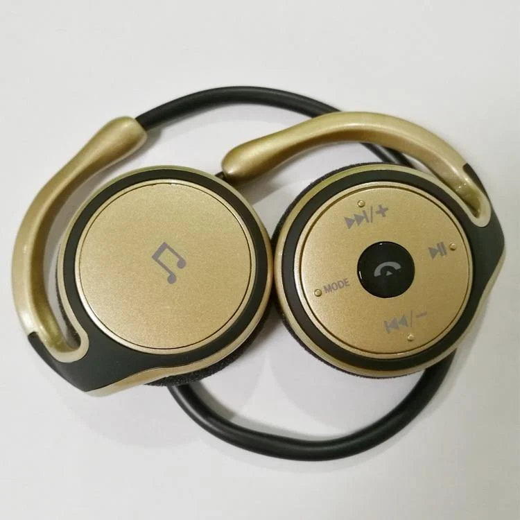 Bluetooth-Kopfhörer Wireless Jaws Unterstützung TF-Karte FM-Radio Tragbarer Nackenbügel Drahtlose Kopfhörer