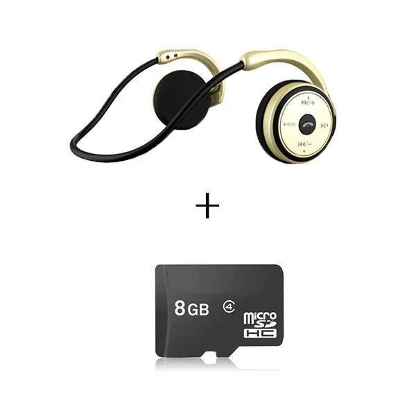 Bluetooth-Kopfhörer Wireless Jaws Unterstützung TF-Karte FM-Radio Tragbarer Nackenbügel Drahtlose Kopfhörer