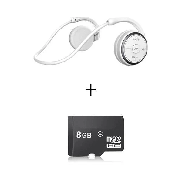 Bluetooth-Kopfhörer Wireless Jaws Unterstützung TF-Karte FM-Radio Tragbarer Nackenbügel Drahtlose Kopfhörer