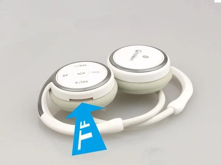 Bluetooth-Kopfhörer Wireless Jaws Unterstützung TF-Karte FM-Radio Tragbarer Nackenbügel Drahtlose Kopfhörer