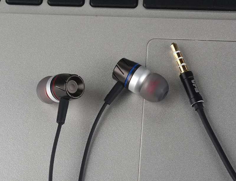 Metall Verdrahtete Kopfhörer Für Telefon Für Xiaomi In-Ohr Kopfhörer Für Telefon Für Samsung iPhone Stereo Kopfhörer Mit Mic